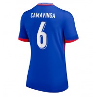 Frankreich Eduardo Camavinga #6 Heimtrikot Frauen EM 2024 Kurzarm